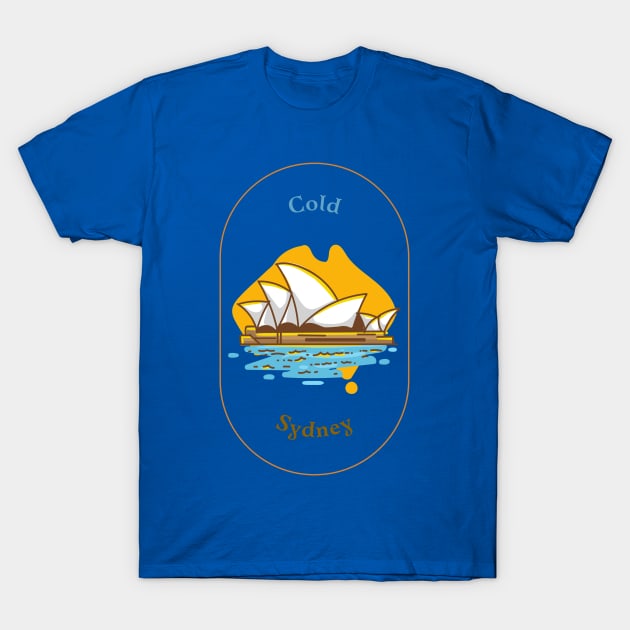 Cold Australia T-Shirt by soubamagic